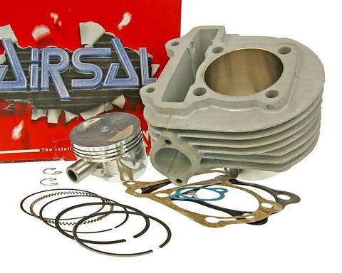 cylinder kit Airsal sport 163.4cc 60mm for 157QMJ, GY6 150cc AIRSAL MOTOVEIKALS 21