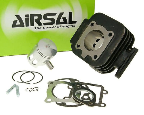 cylinder kit Airsal sport 49.2cc 40mm, 39.2mm cast iron for Minarelli vertical AIRSAL MOTOVEIKALS 21