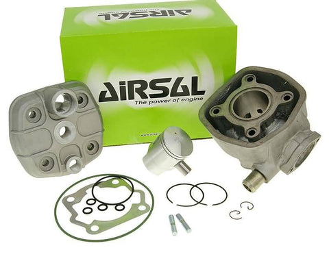 cylinder kit Airsal sport 50cc 39.9mm, 40mm cast iron for Derbi EBE EBS AIRSAL MOTOVEIKALS 21