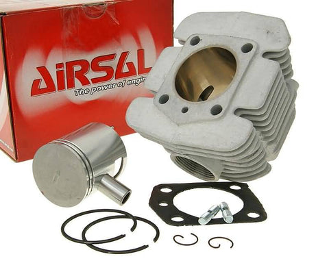 cylinder kit Airsal sport 66.5cc 45mm for GAC Mobylette Campera, MBK Carre AV88 AIRSAL MOTOVEIKALS 21