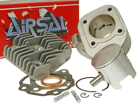 Cylinder kit Airsal T6-Racing 69,7ccm 47,6mm KB D=12mm for Minarelli horizontal AC AIRSAL MOTOVEIKALS 21