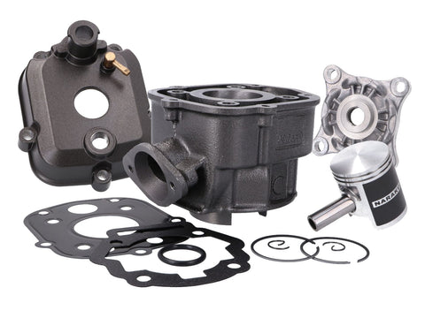 cylinder kit Naraku 50cc w/ cylinder head for Derbi Senda, Aprilia RX/SX, RS4, Gilera RCR/SMT D50B0 E4 2018- NARAKU MOTOVEIKALS 21