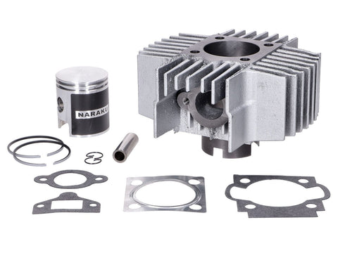 cylinder kit Naraku 70cc 45mm long cooling fin type for Puch Maxi NARAKU MOTOVEIKALS 21