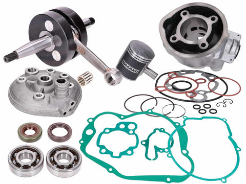 cylinder kit Naraku 70cc Tuning Maxi Set for Minarelli AM6, Generic, KSR-Moto, Keeway, Motobi, Ride, CPI, 1E40MA, 1E40MB NARAKU MOTOVEIKALS 21