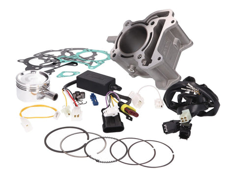 cylinder kit Polini aluminum 172cc 61mm for Vespa GTS 125ie E4 4V, 150ie E4 4V, Piaggio Medley 125ie E4 4V, 150ie E4 4V POLINI MOTOVEIKALS 21