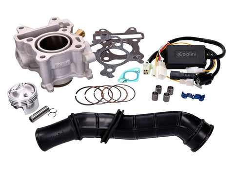 cylinder kit Polini aluminum 66.29cc for Yamaha Aerox 50 iGET 4V EU4 POLINI MOTOVEIKALS 21