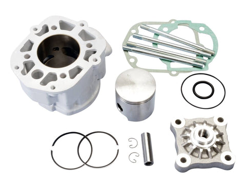 cylinder kit Polini aluminum racing 80cc 50mm for Piaggio / Derbi engine D50B0 POLINI MOTOVEIKALS 21