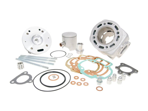 cylinder kit Polini aluminum racing Big Evolution 70cc 47.6mm for Piaggio LC POLINI MOTOVEIKALS 21