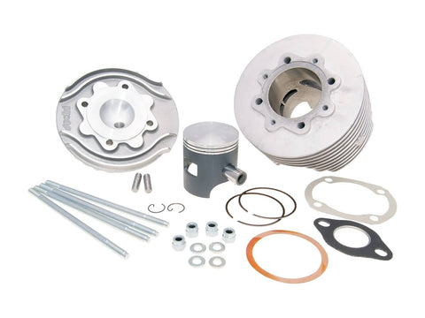 cylinder kit Polini aluminum racing Evolution 130cc 57mm for Vespa 125 ETS, PK, Primavera 2T, Primavera ET3 2T, XL POLINI MOTOVEIKALS 21