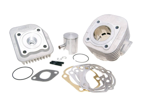 cylinder kit Polini aluminum racing Evolution 50cc 10mm piston pin for Minarelli horizontal AC POLINI MOTOVEIKALS 21