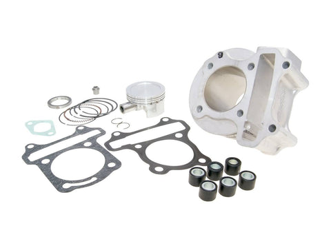 cylinder kit Polini aluminum sport 80cc 50mm for GY6 China Scooter, Kymco 4-stroke, 139QMB / QMA POLINI MOTOVEIKALS 21