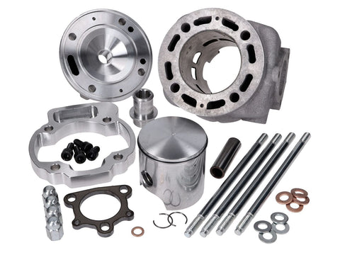 cylinder kit Polini Big Evolution 94cc 52mm bore 44mm stroke for Minarelli AM POLINI MOTOVEIKALS 21