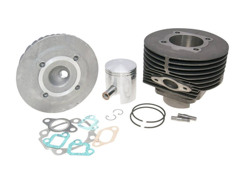 cylinder kit Polini cast iron dual inlet 130cc 57mm for Vespa 125 ETS, PK, Primavera 2T, Primavera ET3 2T, XL POLINI MOTOVEIKALS 21