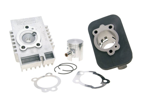 cylinder kit Polini cast iron racing 63cc 10mm piston pin for Piaggio Si, CBA, Eco, Bravo POLINI MOTOVEIKALS 21