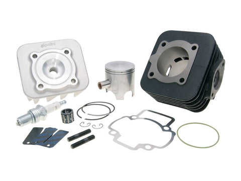 cylinder kit Polini cast iron racing 70cc 47mm for Piaggio AC POLINI MOTOVEIKALS 21