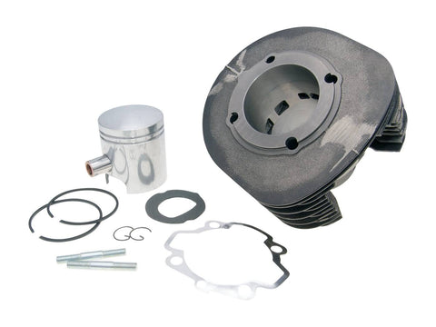 cylinder kit Polini cast iron sport 225cc 18mm piston pin for Ape P501, P601, Vespa Car POLINI MOTOVEIKALS 21