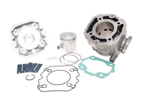 cylinder kit Polini cast iron sport 80cc for Derbi Senda GPR, Gilera GSM SMT RCR Zulu EBE / EBS POLINI MOTOVEIKALS 21