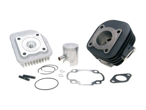 Cylinder kit Polini cast iron sport d=40mm 50cc, 10mm slanted for Minarelli horizontal AC POLINI MOTOVEIKALS 21
