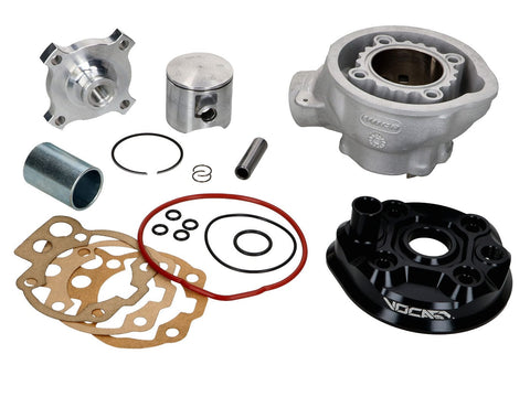 Cylinder kit Voca Bestia calotte black 80cc d.50mm for Minarelli AM6 VOCA RACING MOTOVEIKALS 21
