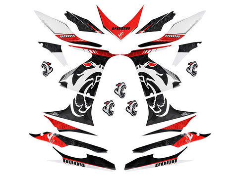 decal set VOCA Racing for Yamaha Aerox, MBK Nitro -2013 VOCA RACING MOTOVEIKALS 21