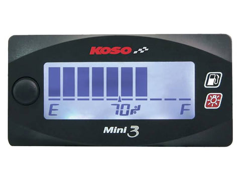Degvielas līmeņa displejs KOSO Mini Style 3 KOSO MOTOVEIKALS 21