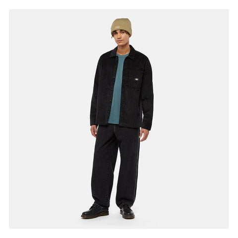 Dickies Corduroy shirt black DICKIES MOTOVEIKALS 21
