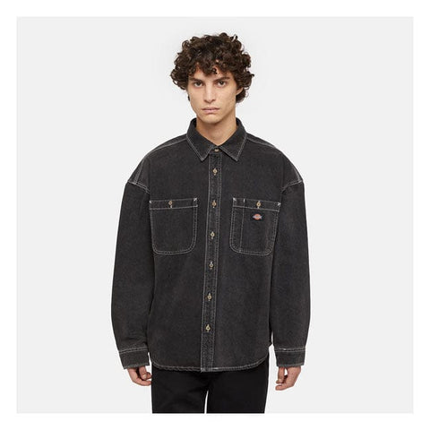 Dickies Houston shirt black wash DICKIES MOTOVEIKALS 21