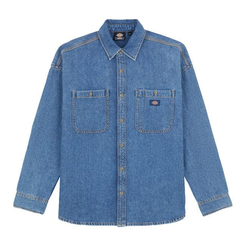 Dickies Houston shirt classic blue DICKIES MOTOVEIKALS 21