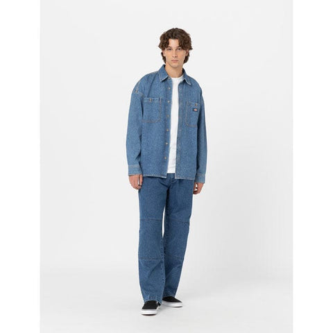 Dickies Houston shirt classic blue DICKIES MOTOVEIKALS 21
