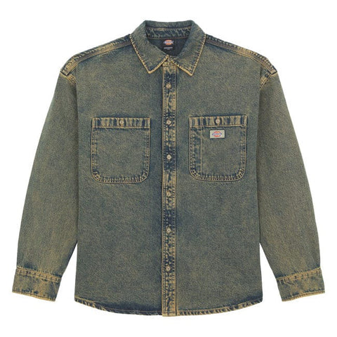 Dickies Houston shirt yellow fade ind DICKIES MOTOVEIKALS 21
