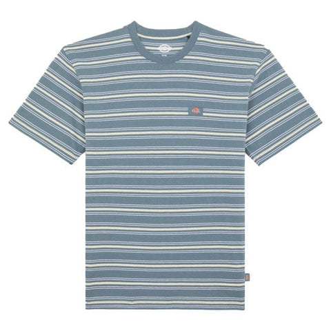 Dickies Lewistown Stripe t-shirt stormy weather DICKIES MOTOVEIKALS 21
