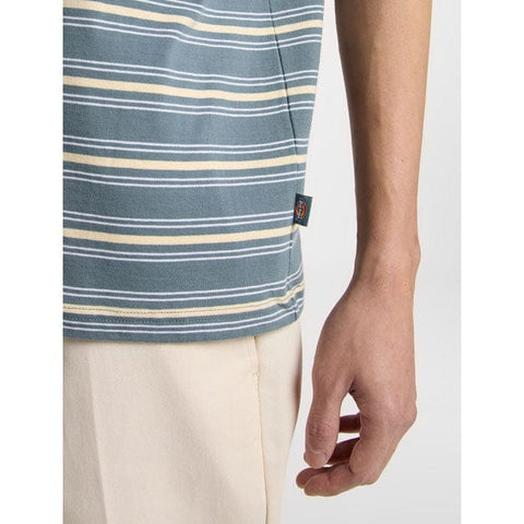 Dickies Lewistown Stripe t-shirt stormy weather DICKIES MOTOVEIKALS 21