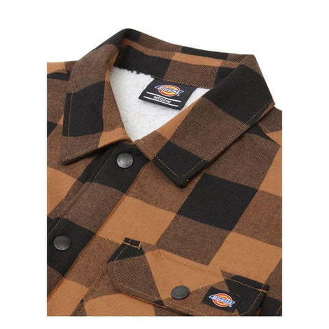 Dickies Lined Sacramento shirt brown duck DICKIES MOTOVEIKALS 21