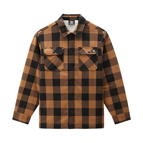 Dickies Lined Sacramento shirt brown duck DICKIES MOTOVEIKALS 21