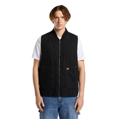 Dickies Quilted Canvas vest black DICKIES MOTOVEIKALS 21