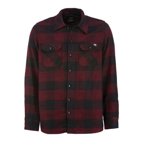 Dickies Sacramento shirt maroon DICKIES MOTOVEIKALS 21