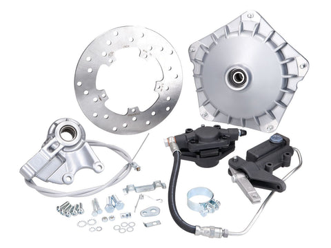 disc brake set GRIMECA NT Classic Look Stump d=20mm part hydraulic Silver for Vespa PK50-125, ?S, ?SS, ?XL, ?XL2, ?P200E, ?PX80-200, ?Lusso, T5 GRIMECA MOTOVEIKALS 21