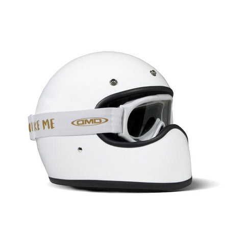 DMD Ghost goggles white clear lens DMD MOTOVEIKALS 21