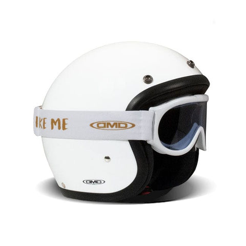 DMD Ghost goggles white clear lens DMD MOTOVEIKALS 21