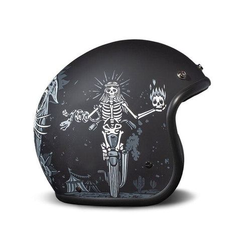 DMD Retro helmet Ghost Rider DMD MOTOVEIKALS 21