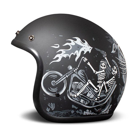 DMD Retro helmet Ghost Rider DMD MOTOVEIKALS 21