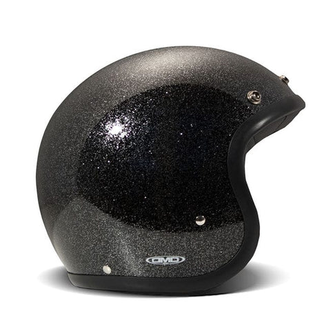 DMD Retro helmet Glitter Black DMD MOTOVEIKALS 21