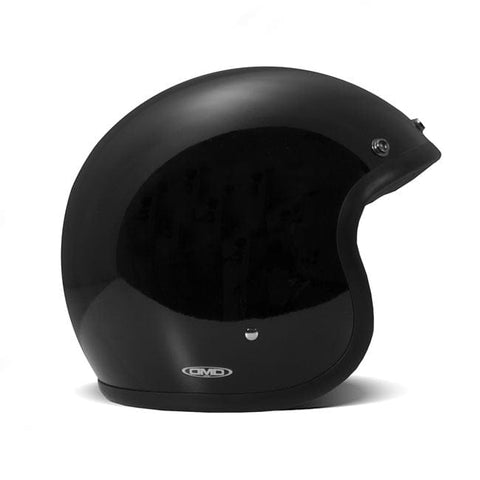 DMD Retro helmet Solid Black DMD MOTOVEIKALS 21