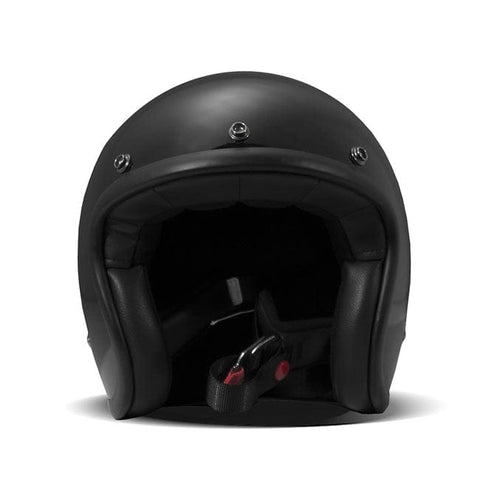 DMD Retro helmet Solid Black DMD MOTOVEIKALS 21