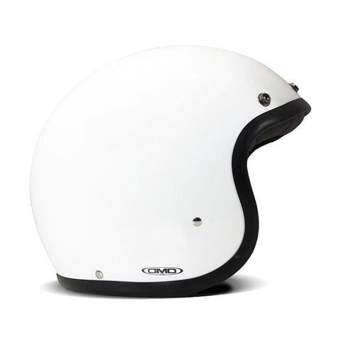 DMD Retro helmet Solid White DMD MOTOVEIKALS 21
