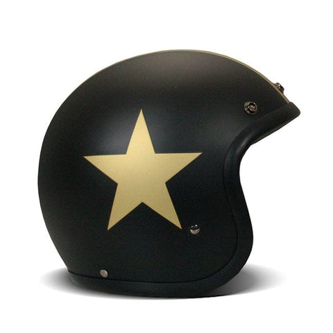 DMD Retro helmet Star Gold DMD MOTOVEIKALS 21