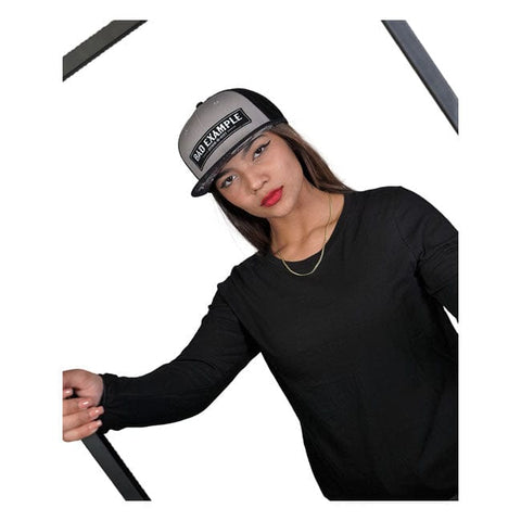 Down-n-Out Bad Example snapback cap grey/black DOWN-N-OUT MOTOVEIKALS 21