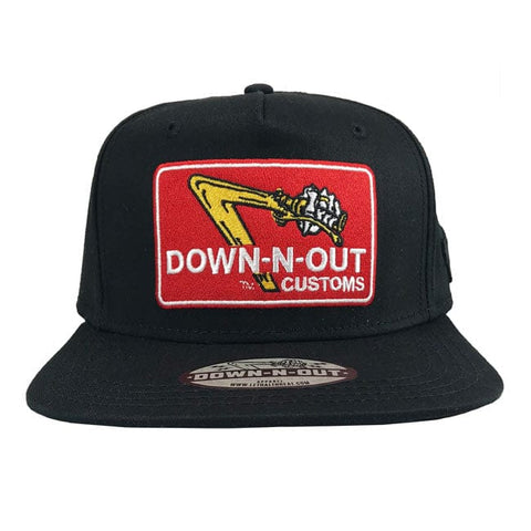 Down-N-Out Flat bill cap DOWN-N-OUT MOTOVEIKALS 21