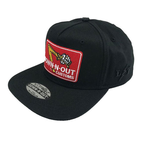 Down-N-Out Flat bill cap DOWN-N-OUT MOTOVEIKALS 21