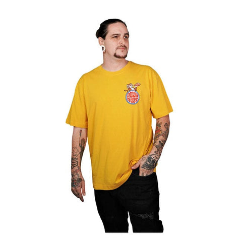 Down-n-Out Tiger In Your Tank t-shirt yellow DOWN-N-OUT MOTOVEIKALS 21